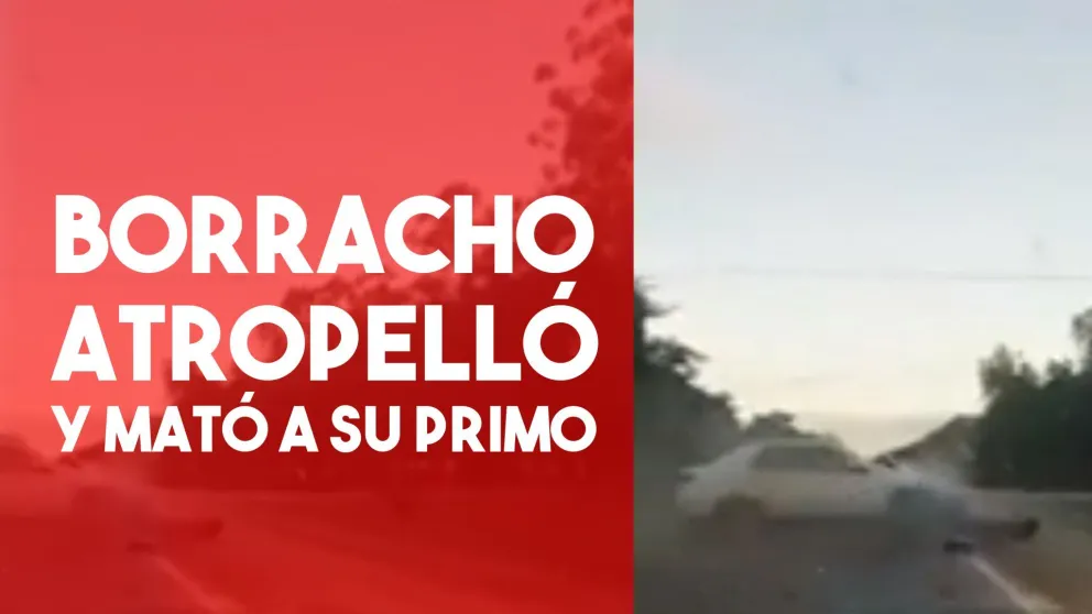 Manejaba borracho en la ruta y atropelló y mató a un motociclista: la víctima era su primo