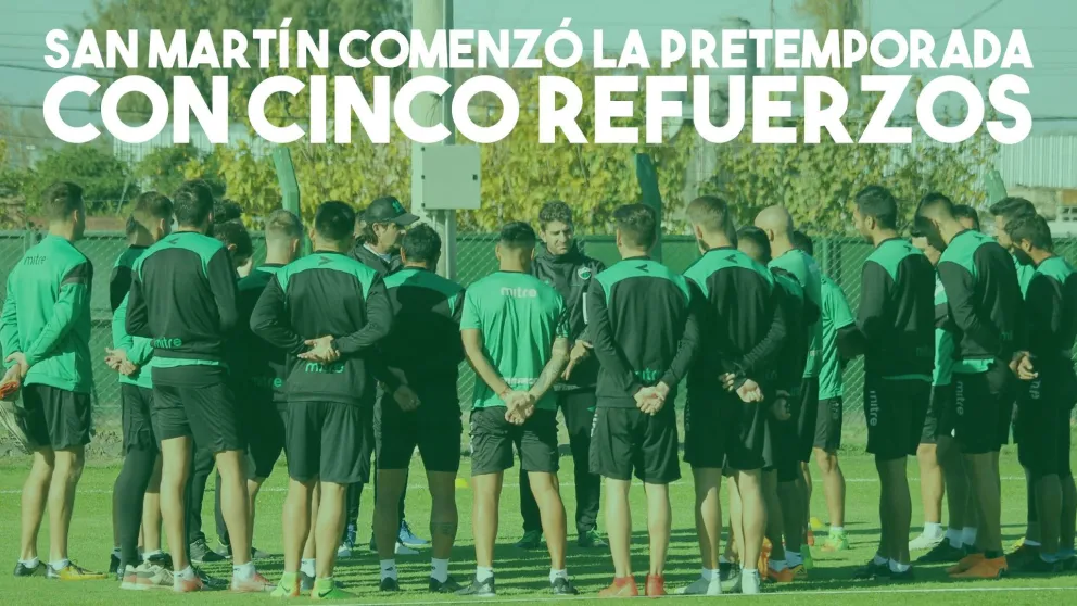 San Martín comenzó la pretemporada con dos caras nuevas