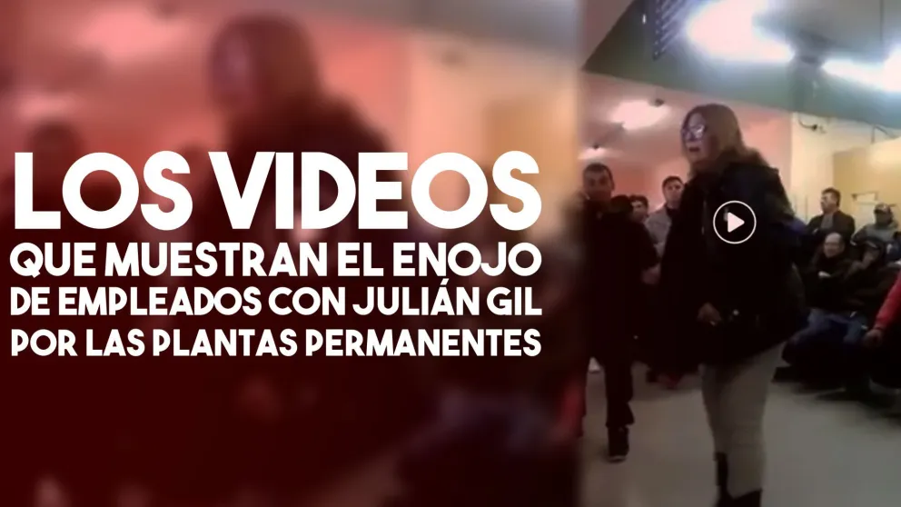 Los videos que muestran el enojo de los empleados con Julián Gil