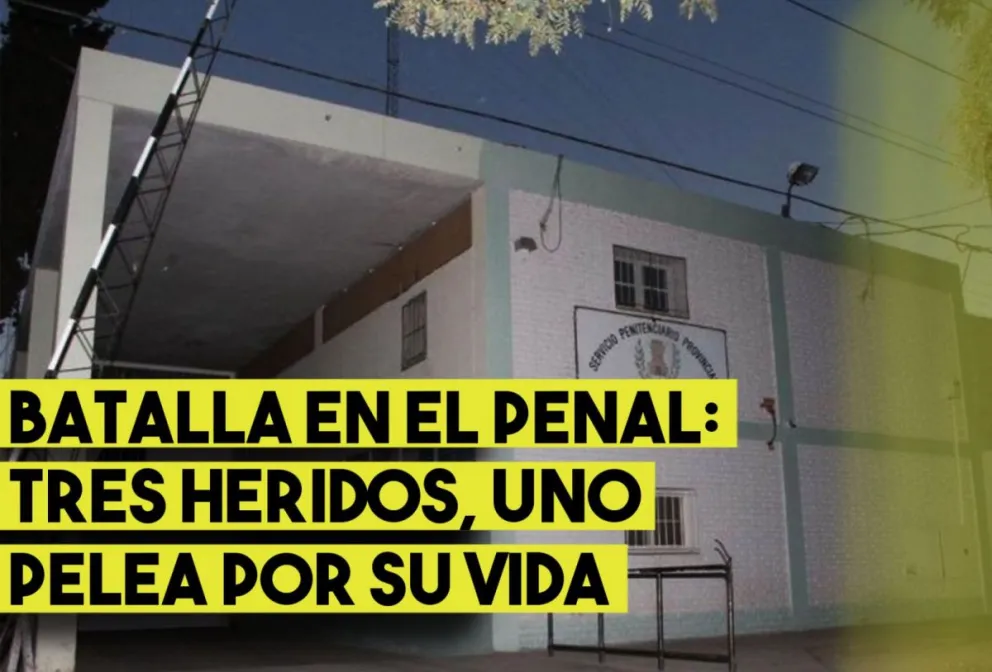 Gresca en el Penal de Chimbas: tres heridos, uno muy grave