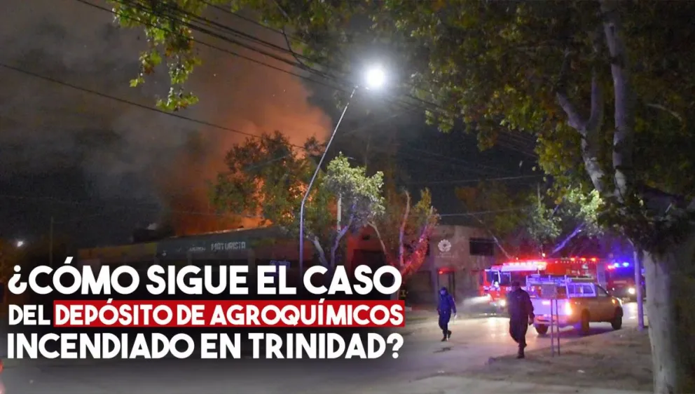 A dos semanas, ¿Cómo sigue el caso del incendio en el depósito de agrotóxicos?