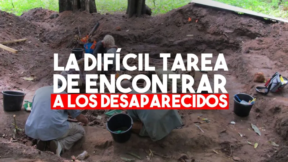 La difícil tarea de encontrar a los desaparecidos