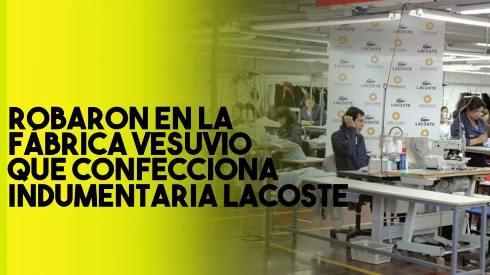 Robaron en una reconocida fábrica textil de Pocito