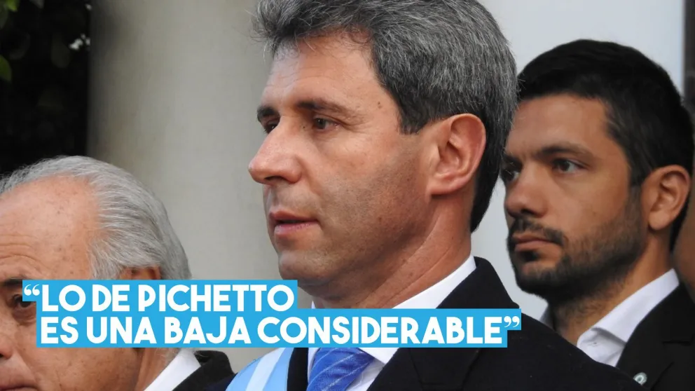 Uñac: "Lo de Pichetto es una baja considerable"