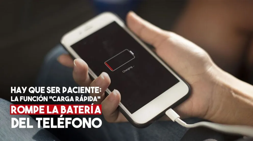 A ser paciente: la función "carga rápida" daña la batería de los celulares