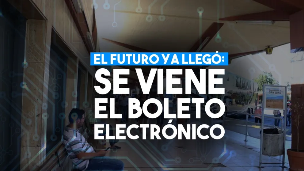 Se viene el boleto electrónico para colectivos de larga distancia