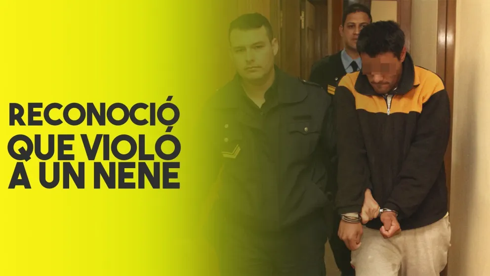 Un hombre reconoció que violó a un nene mientras debía cuidarlo