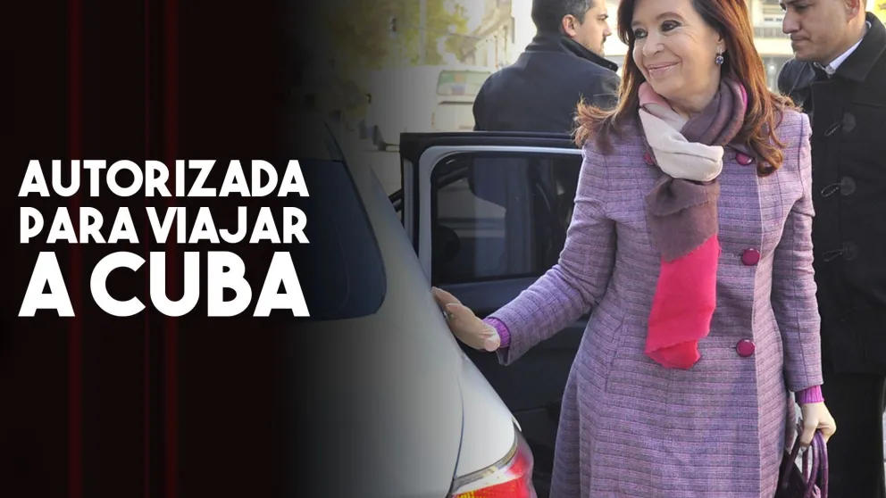 Cristina fue autorizada a viajar a Cuba para ver a su hija Florencia
