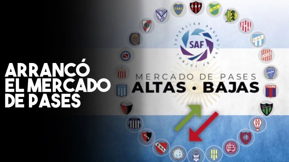 Comenzó a moverse el mercado de pases del fútbol argentino