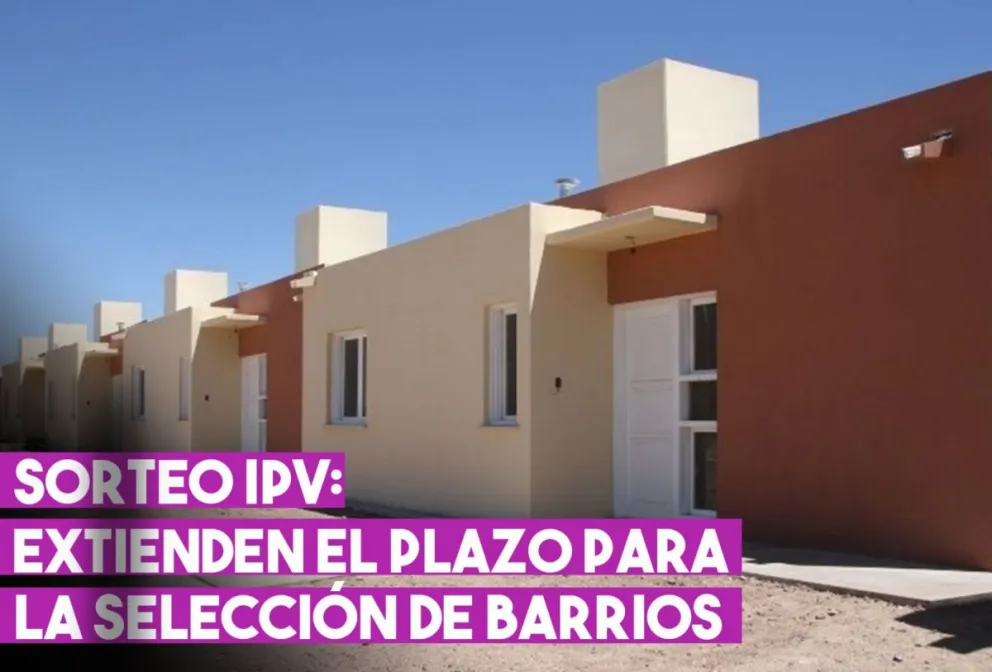 Se extiende el plazo de selección de barrios para el sorteo de viviendas