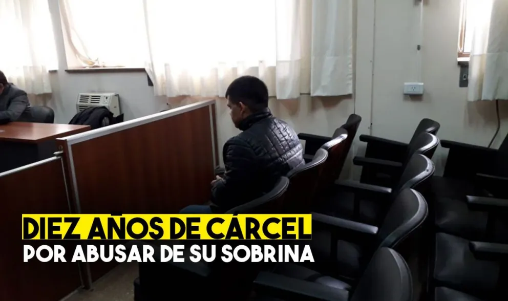 Diez años de cárcel por abusar de su sobrina