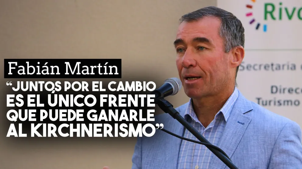 Fabián Martín: “Juntos por el Cambio es el único frente que puede ganarle al kirchnerismo”