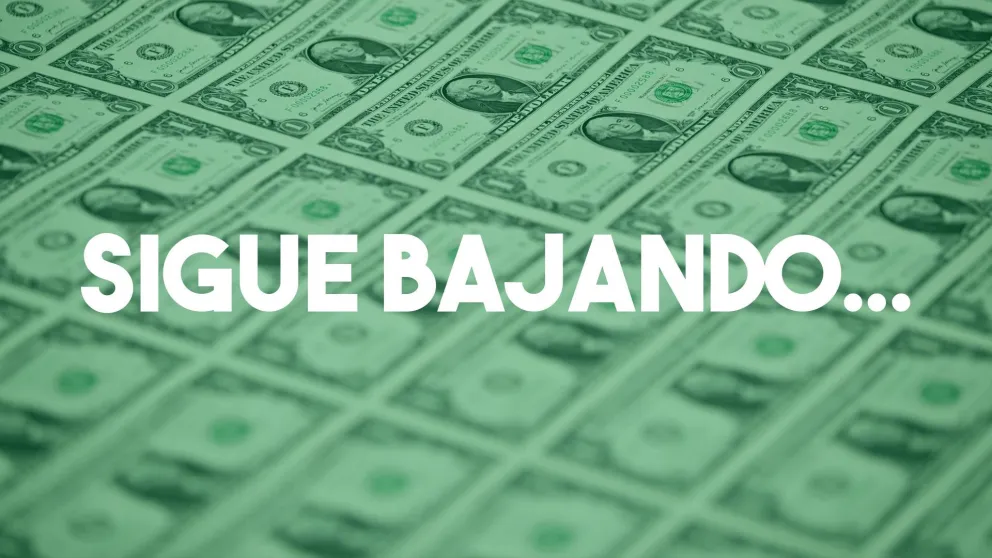 Sigue bajando: el dólar cerró en $44,62 este jueves