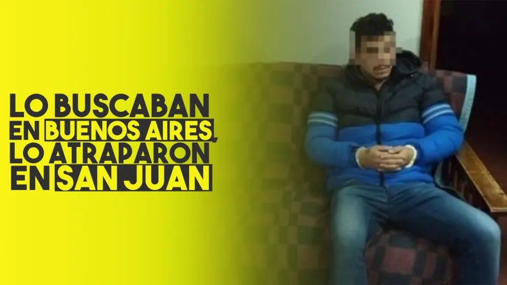 Detuvieron en San Juan a un hombre con pedido de captura en Buenos Aires