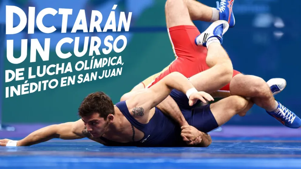 Dictarán un curso inédito sobre lucha olímpica en San Juan