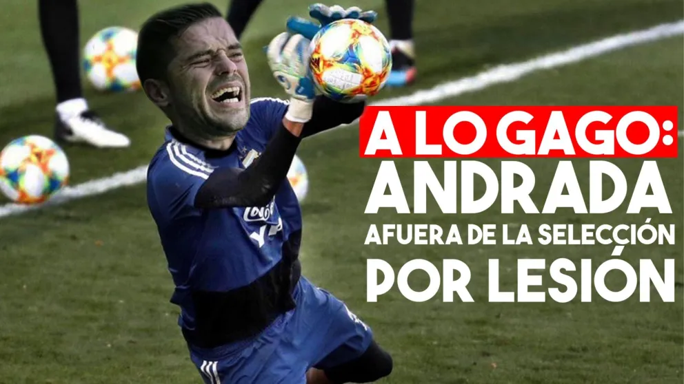 Andrada fue desafectado de la Selección Argentina
