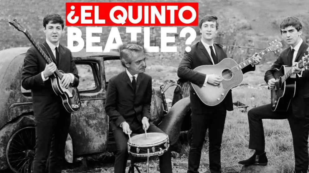 Alberto Fernández usa a Los Beatles para su campaña presidencial