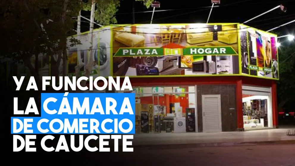 Ya funciona la Cámara de Comercio de Caucete