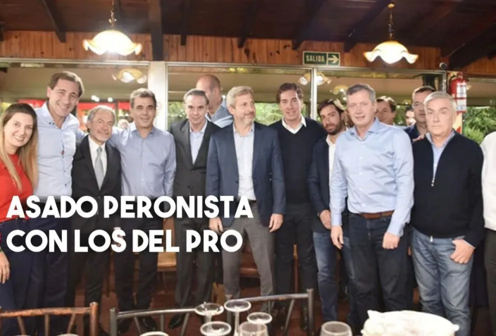 Pichetto compartió un asado con los peronistas del PRO