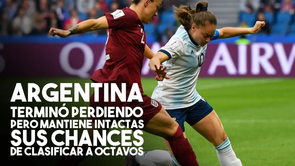 Mundial Francia 2019: Argentina cayó ante Inglaterra
