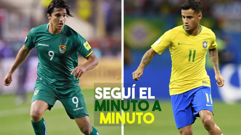 Seguí el minuto a minuto de Brasil vs. Bolivia