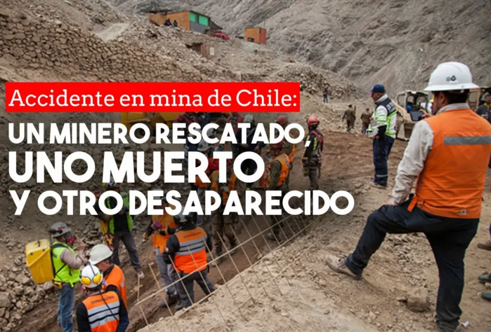 Un minero salió con vida y confirmaron el fallecimiento de otro en la mina San José de Tocopilla