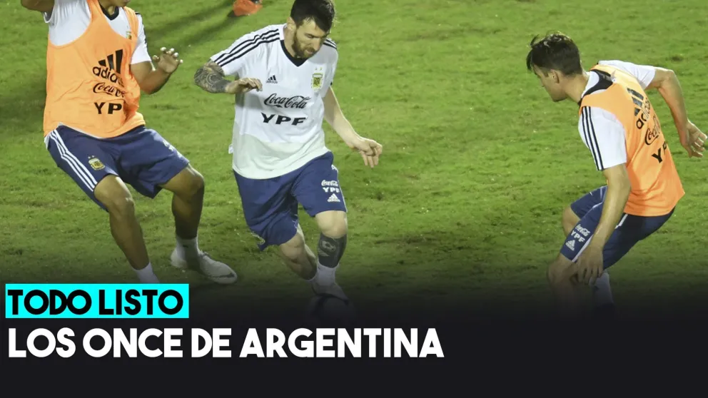Argentina-Colombia: hora, formaciones y TV