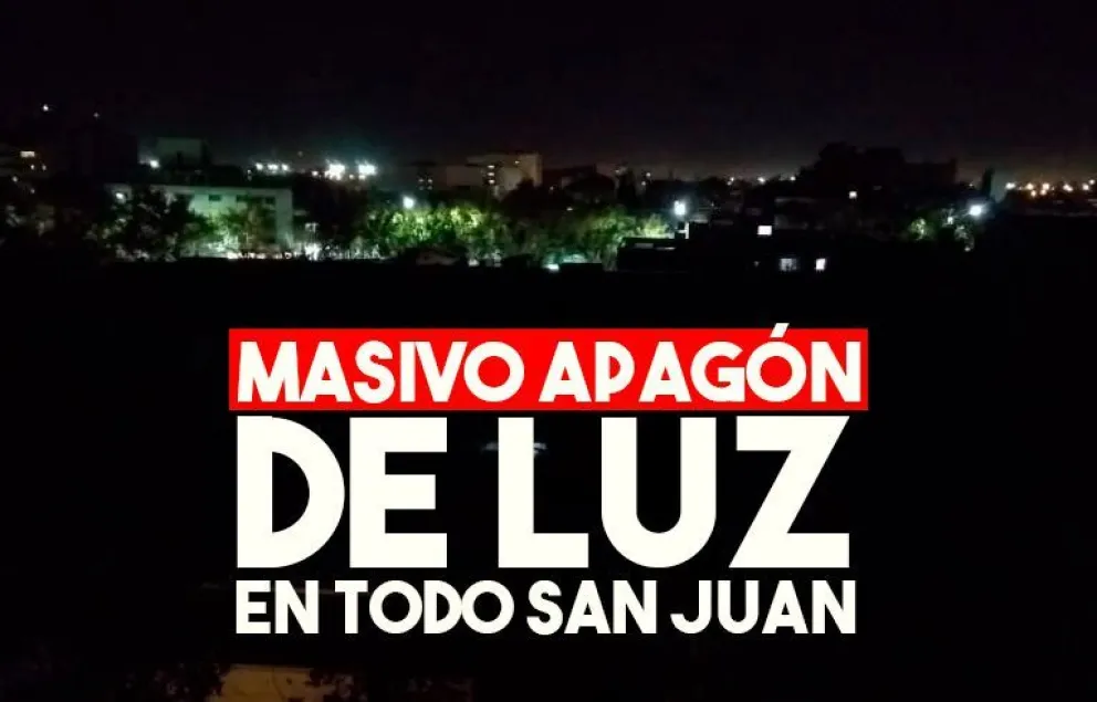 Gran apagón de luz en San Juan