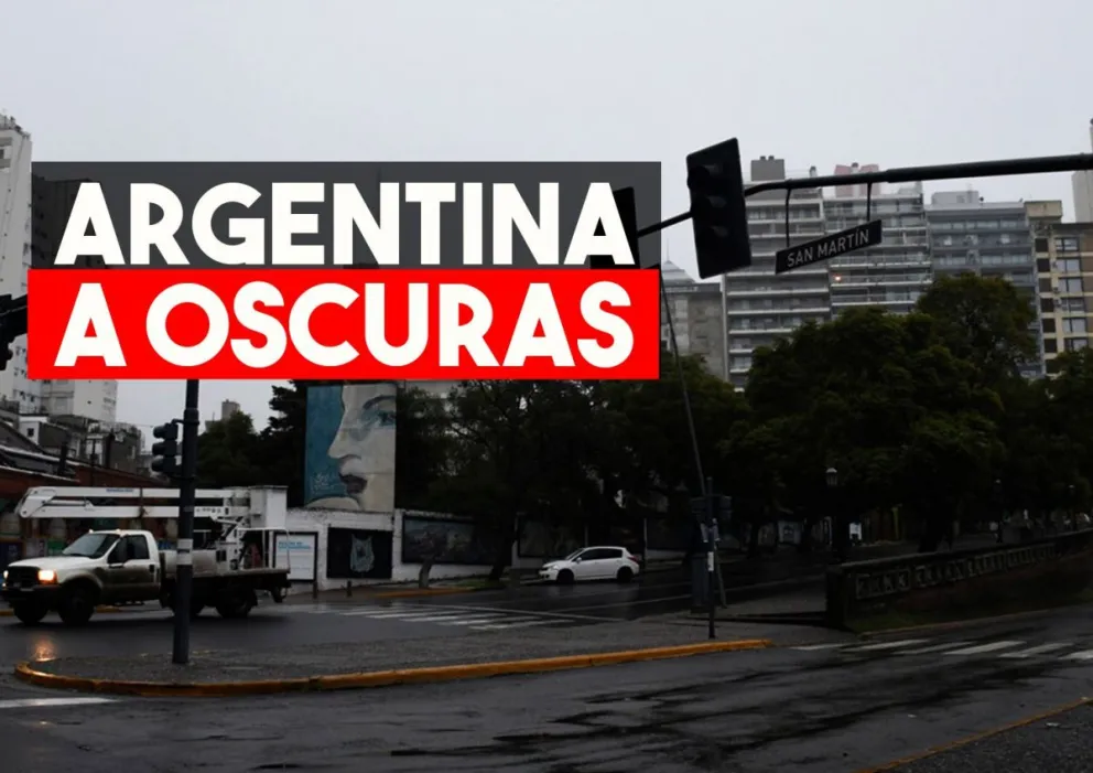 Argentina amaneció a oscuras