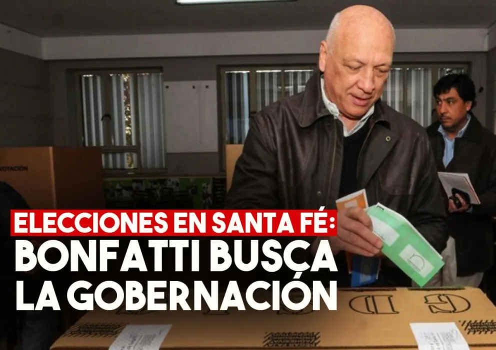 Elecciones en Santa Fe: Bonfatti buscará que el socialismo quede al frente