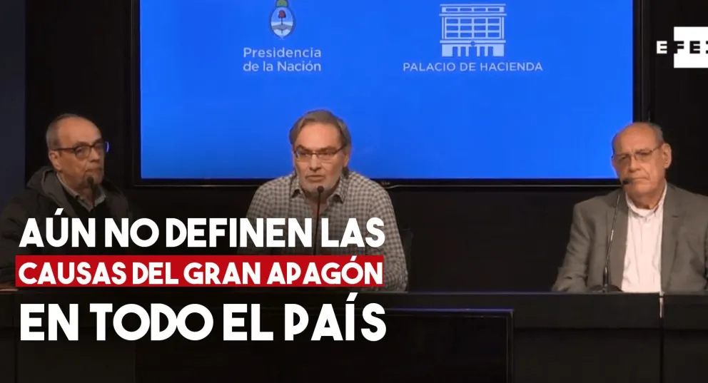 Aún no determinan la causa del apagón nacional