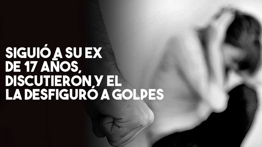 Siguió a su expareja, discutieron y la golpeó