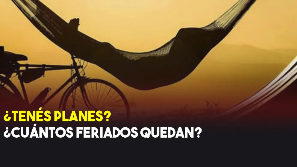 ¿Cuántos feriados quedan hasta fin de año?