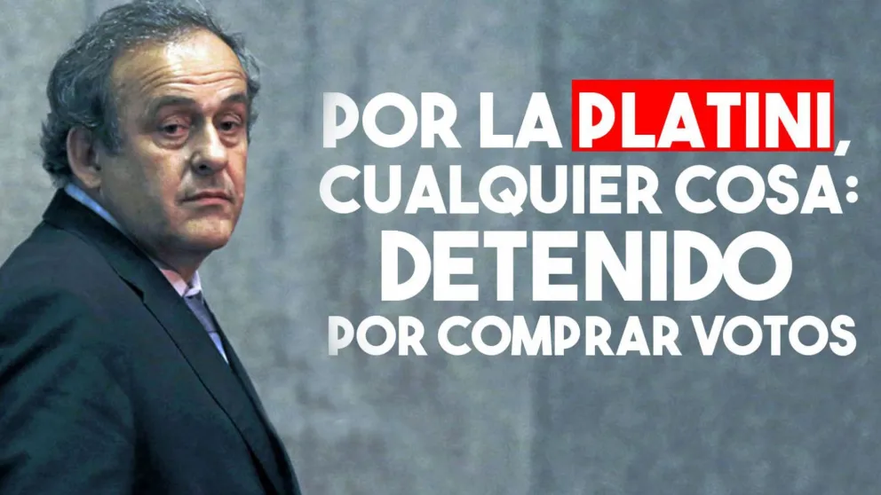 Michel Platini fue detenido en París por la investigación sobre la concesión del Mundial 2022 a Qatar