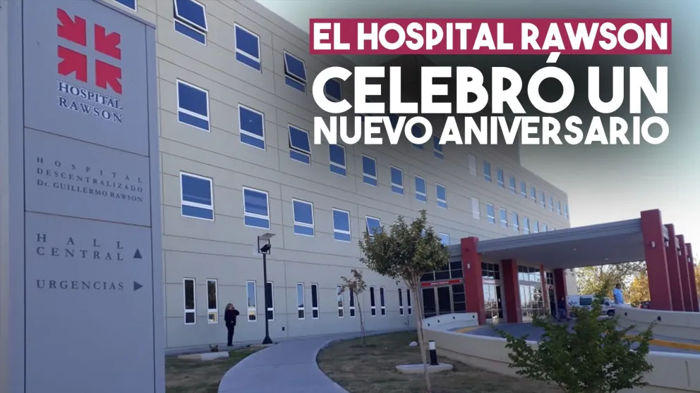 El Hospital Rawson su décimo aniversario y agasajaron a los profesionales