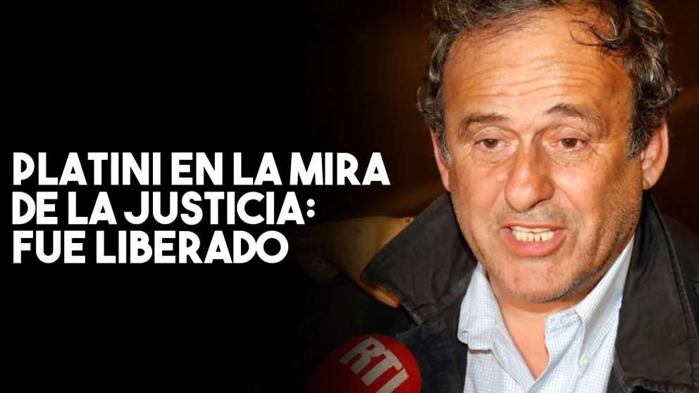 Liberan a Michel Platini tras más de 12 horas detenido