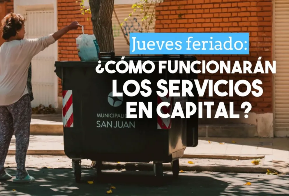 Feriado: ¿Cómo funcionarán los servicios en Capital?