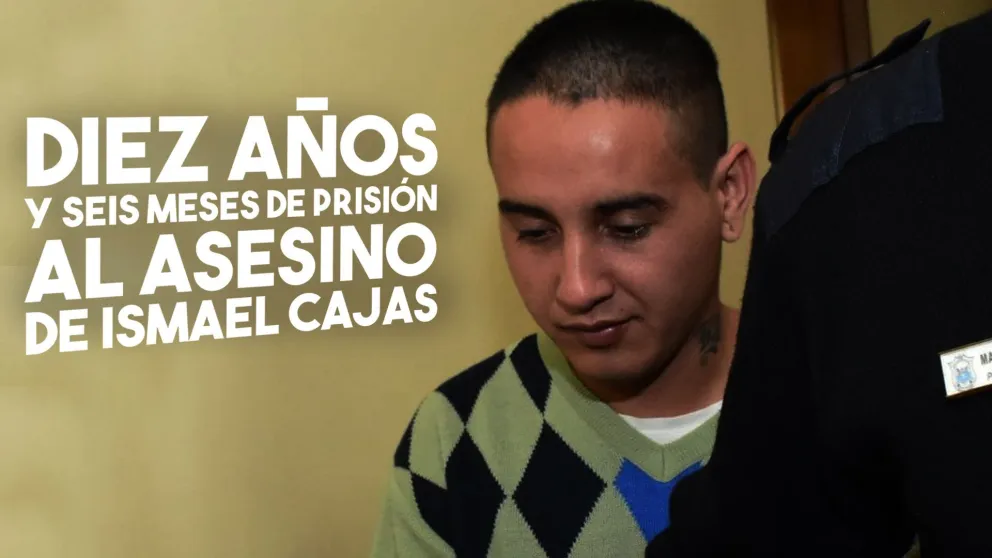Sentenciaron a diez años y seis meses al asesino de Ismael Cajas