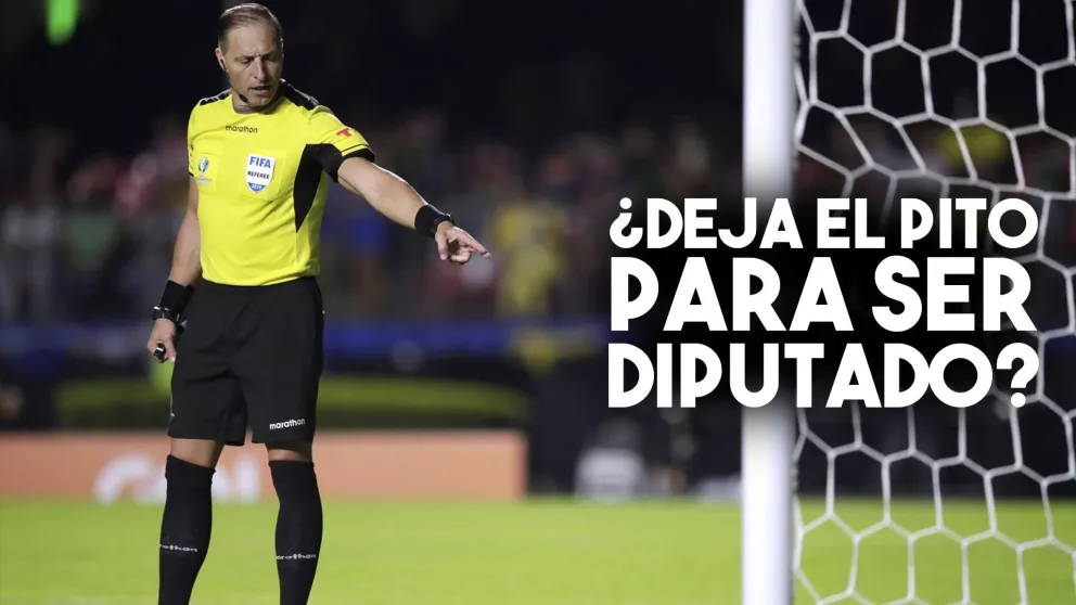 El árbitro de fútbol Néstor Pitana será candidato a diputado nacional en Misiones
