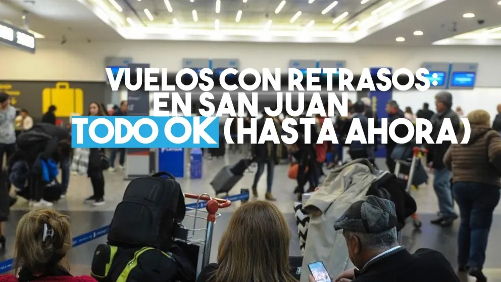 Hasta ahora el paro de los controladores aéreos no afecta a San Juan