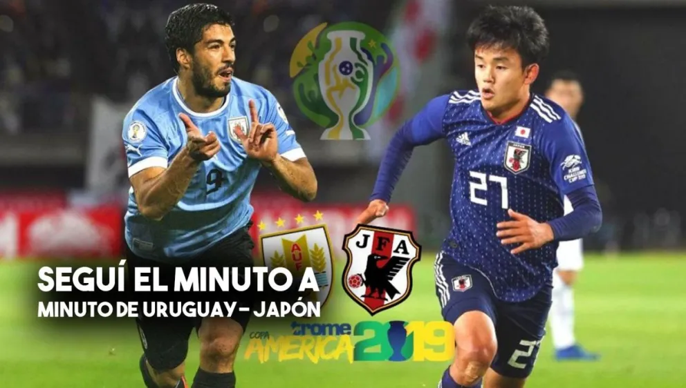 Seguí el minuto a minuto de Uruguay-Japón