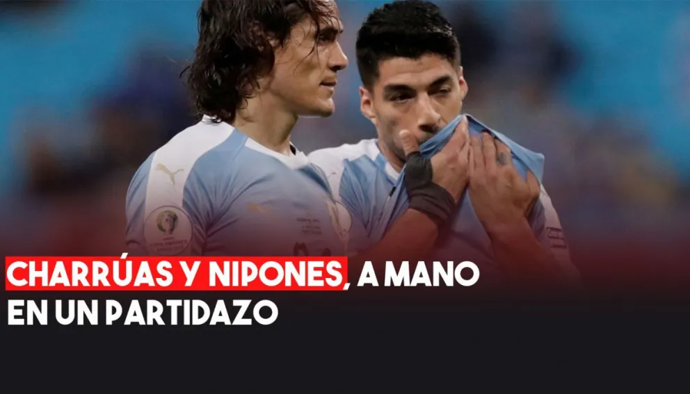 Uruguay empató con Japón en un partidazo