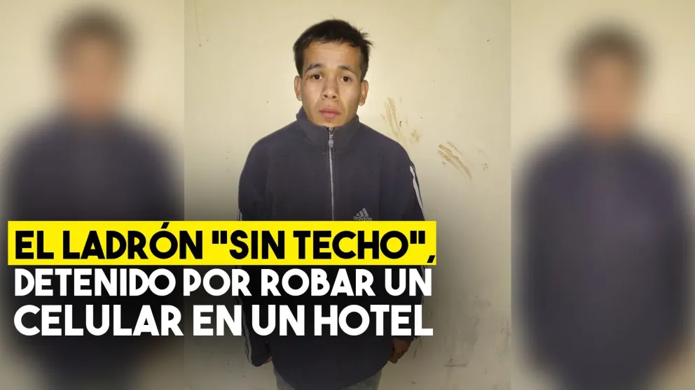 El ladrón "sin techo", detenido por robar un celular