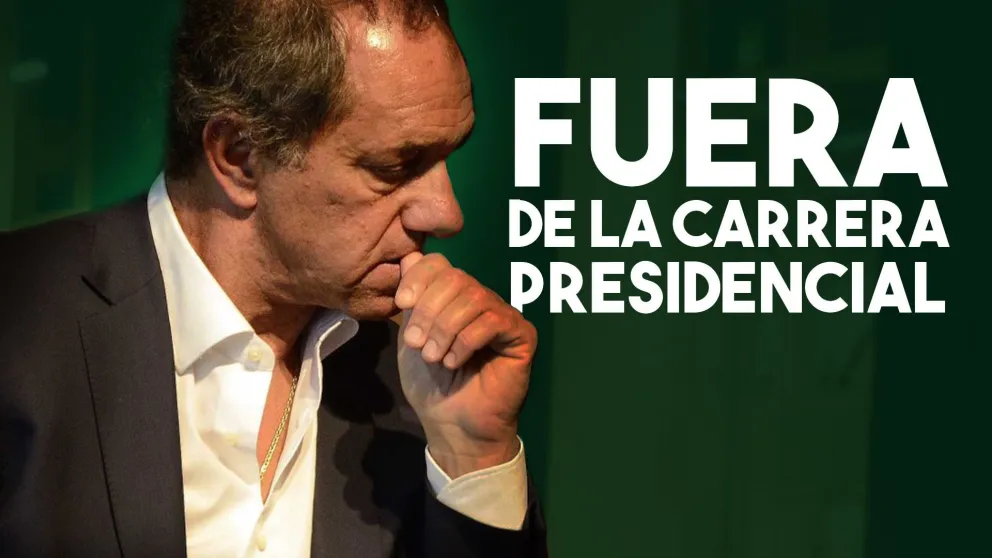 Daniel Scioli se bajó de la carrera presidencial y no habrá PASO en el kirchnerismo