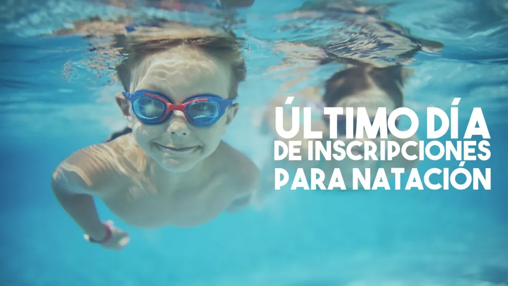 ¿Querés hacer natación? Último día para inscribirse