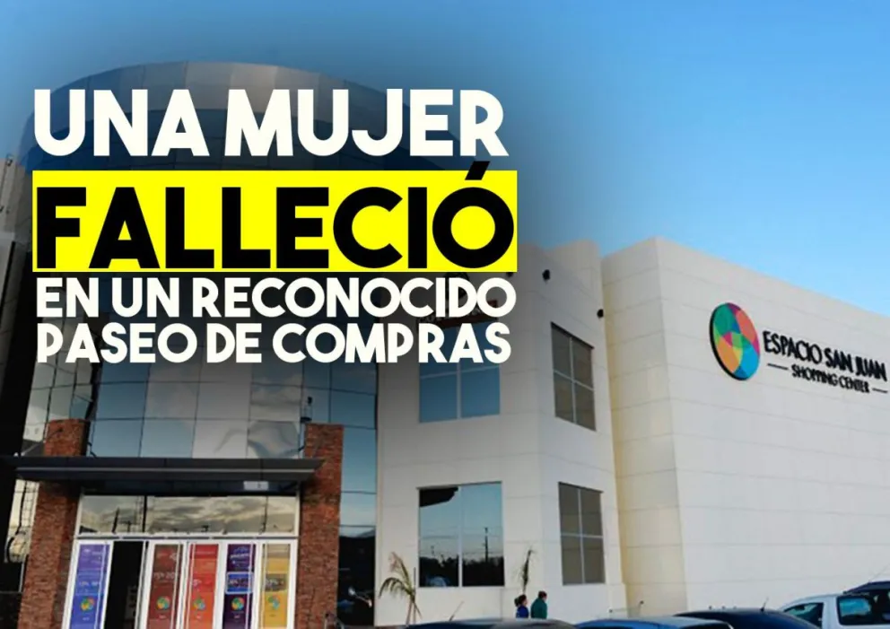 Una mujer sufrió un infarto y murió en un shopping