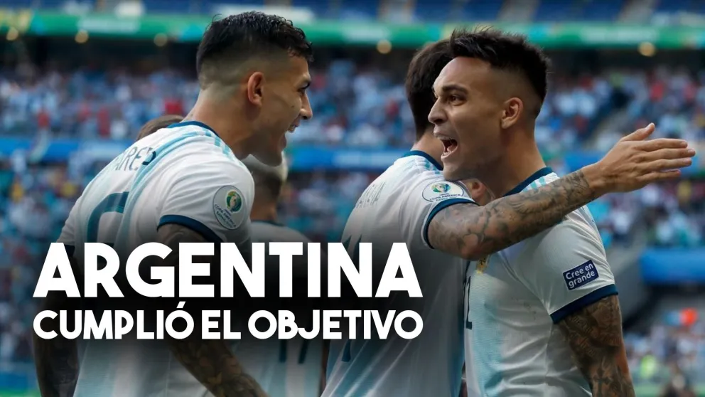 Argentina cumplió su objetivo y clasificó a cuartos