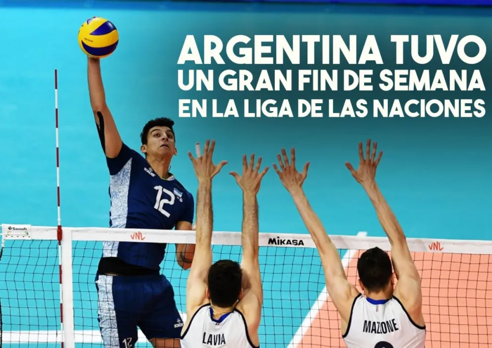 Argentina siguió sumando en la Liga de las Naciones