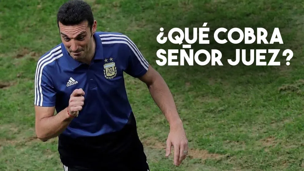 Scaloni fue el primer DT en ver una tarjeta amarilla en la Copa América