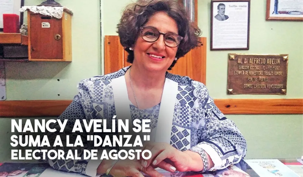Nancy Avelín confirmó su precandidatura diputada nacional